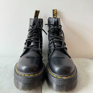 Dr. Martens Black Jadon Size 39 Boot Platform Boots